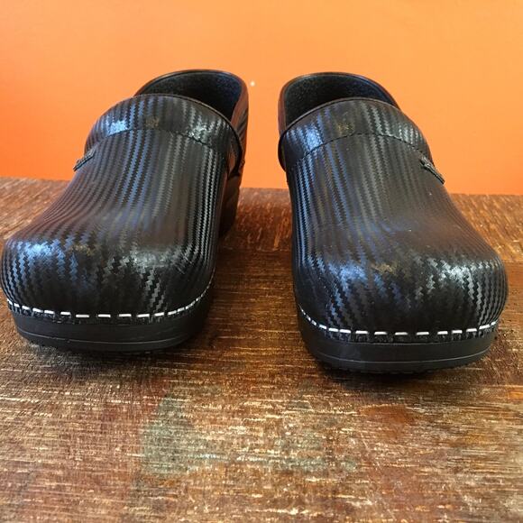 Sanita Professional Nursing Shoe Clog Black 40 8.5 - 9 Healthcare Nurselife - Picture 2 of 8